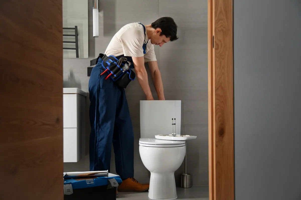 male-plumber-installation-toilet